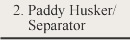 Paddy Husker/Separator